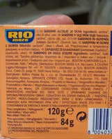 Mängden socker i Sardine all'olio di oliva