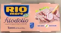 Mängden socker i Rio Mare filo d’olio