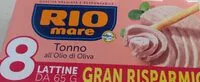 Mängden socker i TONNO RIO MARE