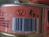 Mängden socker i Tonno