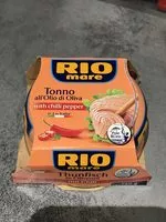 Mängden socker i Rio Mare avec piments