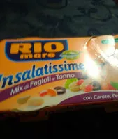 Mängden socker i Insalatissime mix di fagioli e tonno