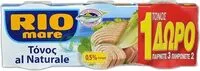 Mängden socker i Rio Mare Tuna Al Naturale (in Brine) 160G (2+1 Free)