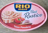 Mängden socker i Rio Mare Pate Rustico Tonno E Pomodorini