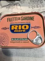 Mängden socker i Filetti di sardine