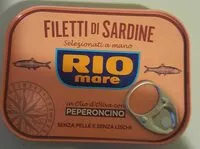 Mängden socker i Filetti di sardine in olio d'oliva con peperoncino