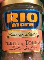 Mängden socker i Filetti di tonno lavorati a mano all'olio di oliva