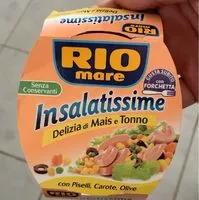 Mängden socker i Insalatissime rio mare