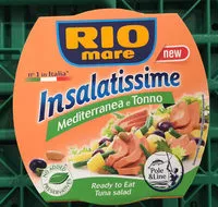 Mängden socker i Insalatissime Mediterranea e tonno