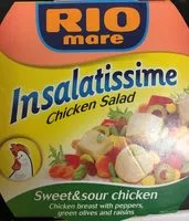 Mängden socker i Insalatissime chicken salad