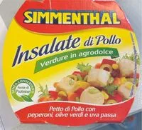 Mängden socker i Insalate di pollo