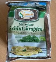 Mängden socker i Schlutzkrapfen