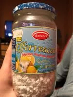 Mängden socker i Effervescente