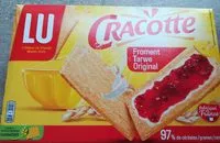 Mängden socker i Cracotte