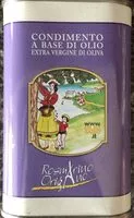 Mängden socker i Condimento a base di olio