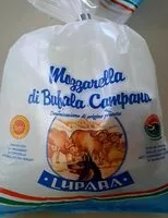 Mängden socker i Mozzarella di bufala campana