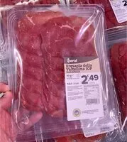 Mängden socker i Bresaola della Valtellina IGP