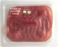 Mängden socker i Bresaola italiana