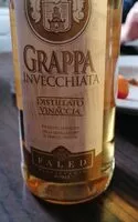 Mängden socker i Grappa invecchiata
