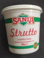 Mängden socker i Strutto