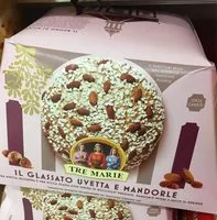 Mängden socker i Panettone glassato uvetta e Mandorla gr900 T