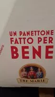 Mängden socker i Panettone Tre Marie per Emergency