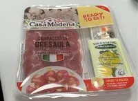 Mängden socker i Carpaccio di bresaola