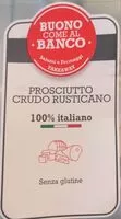 Mängden socker i Prosciutto crudo nazionale