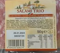 Mängden socker i Salami Trio