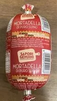 Mängden socker i Mortadella di puro suino