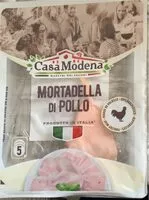 Mängden socker i Mortadella di pollo