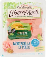 Mängden socker i Liberamente Mortadella di Pollo