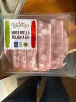 Mängden socker i Mortadella Bologna