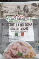 Mängden socker i Mortadella bologna igp con pistacho