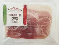 Mängden socker i Prosciutto crudo 12 mesi