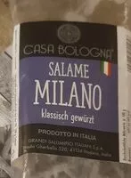 Mängden socker i Salame Milano klassisch gewürzt