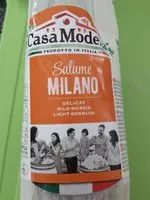 Mängden socker i Salame Milano, herzhaft