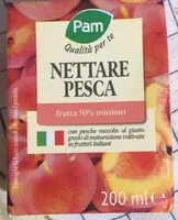 Mängden socker i Nettare di pesca