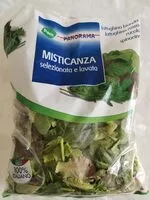 Mängden socker i Misticanza selezionata e lavata