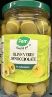 Mängden socker i Olive verdi denocciolate