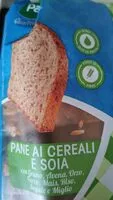 Mängden socker i Pane ai cereali e soia