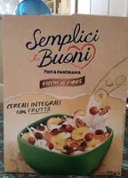 Mängden socker i Cereali integrali con frutta