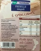 Mängden socker i I croccanti freselle integrali