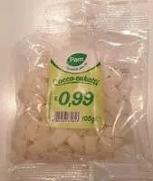 Mängden socker i Cocco cubetti