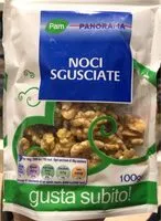 Mängden socker i Noci sgusciate