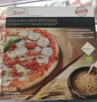 Mängden socker i Pizza margherita biologica di grano kamut