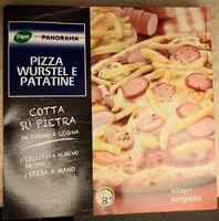 Mängden socker i Pizza Wurstel e Patatine