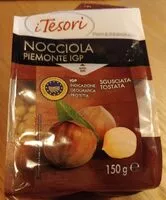 Mängden socker i I tesori: Nocciola Piemonte IGP