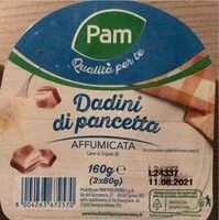 Mängden socker i Dadini di pancetta
