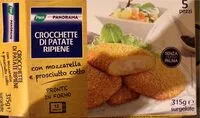 Mängden socker i Crocchette di patate ripiene